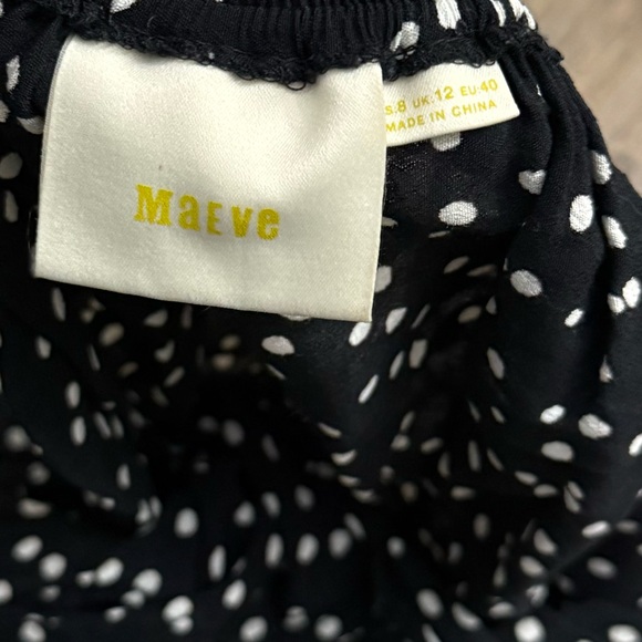 Anthropologie • Maeve • Finley Polka Dot Wide Leg Jumpsuit - Picture 6 of 14